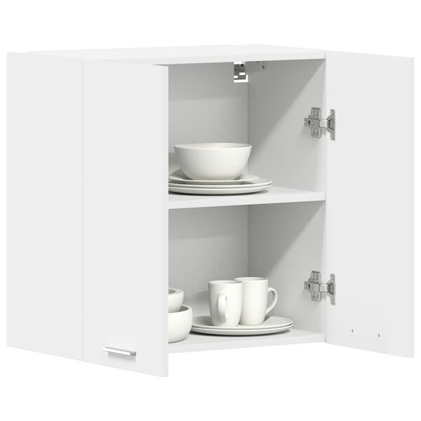 801268 vidaXL Hanging Cabinet White 60x31x60 cm Chipboard