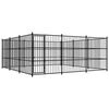 vidaXL Вуличний Вольєр для Собак 450x450x185 см