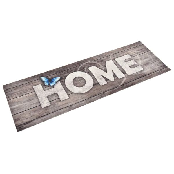 vidaXL Кухонний Килимок "Home" 45x150 см Переться