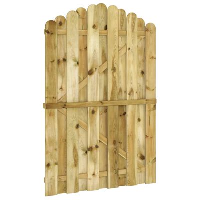 vidaXL Садові ворота 100х150 см Просочена соснова деревина