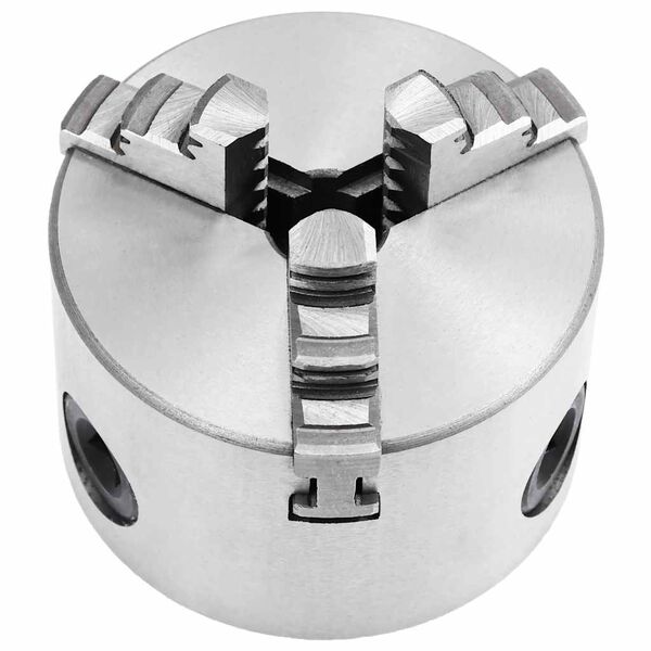 vidaXL Токарний Самоцентрувальний Трикулачковий Патрон 80 мм Сталь