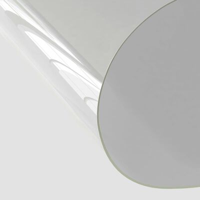 vidaXL Захисне Покриття для Стола Прозорий 90x90 см 2 мм ПВХ