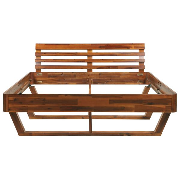 vidaXL Каркас ліжка 160x200 см Масив акації