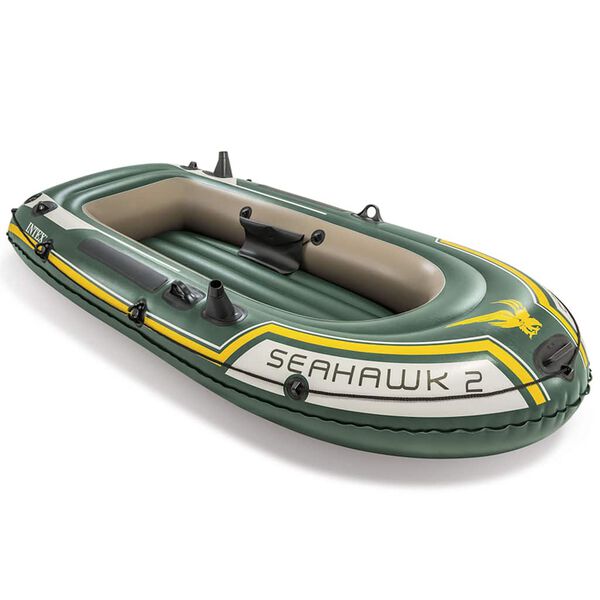 90800 Intex Seahawk 2 Set Inflatable Boat with Oars and Pump 68347NP