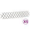 vidaXL Вербова Трельяжна Огорожа 5 шт 180x30 см