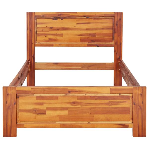 vidaXL Каркас ліжка 100x200 см Масив акації