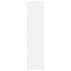 800234 vidaXL Wardrobe White 50x50x200 cm Chipboard