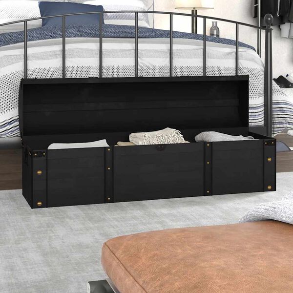 vidaXL Скриня для Зберігання у Вінтажному Стилі 120x30x40 см Дерево