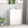 800711 vidaXL Sideboard White 60x30x75 cm Chipboard