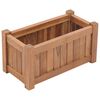 vidaXL Піднесена Клумба 50x25x25 см Масив Тикового Дерева