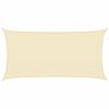 vidaXL Сонцезахисний Навіс Кремовий 2x3,5 м ПВЩ 160 г/м²