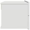 vidaXL Приліжкова тумба Білий 40x30x30 см ДСП