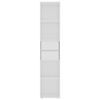 vidaXL Книжкова шафа Білий 36x30x171 см ДСП