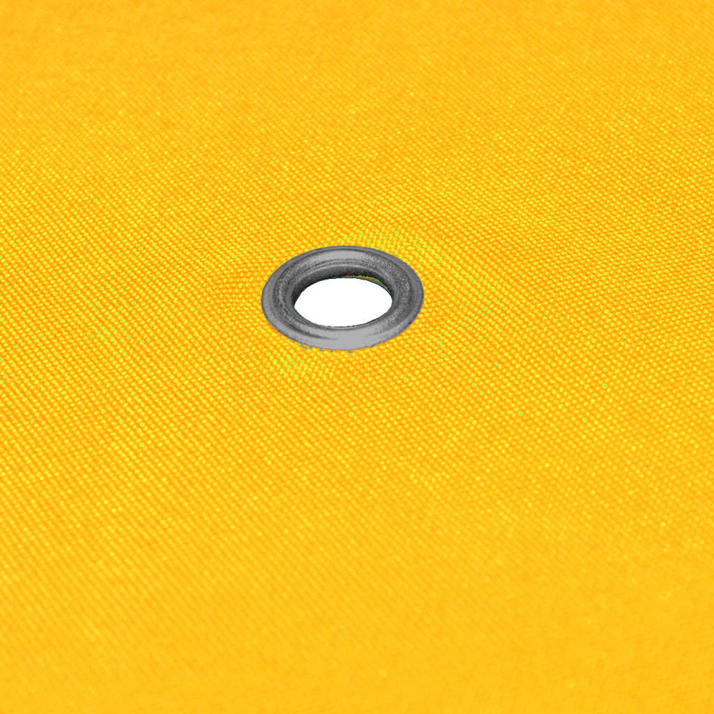 vidaXL 2-рівневе покриття для альтанки 310 г/м² Жовтий 4x3 м