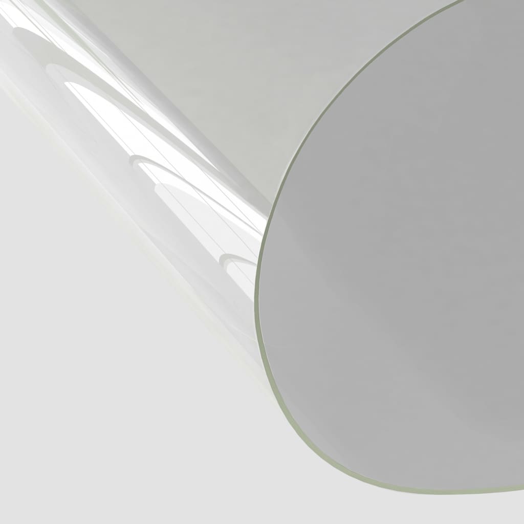 vidaXL Захисне Покриття для Стола Прозорий 80x80 см 2 мм ПВХ