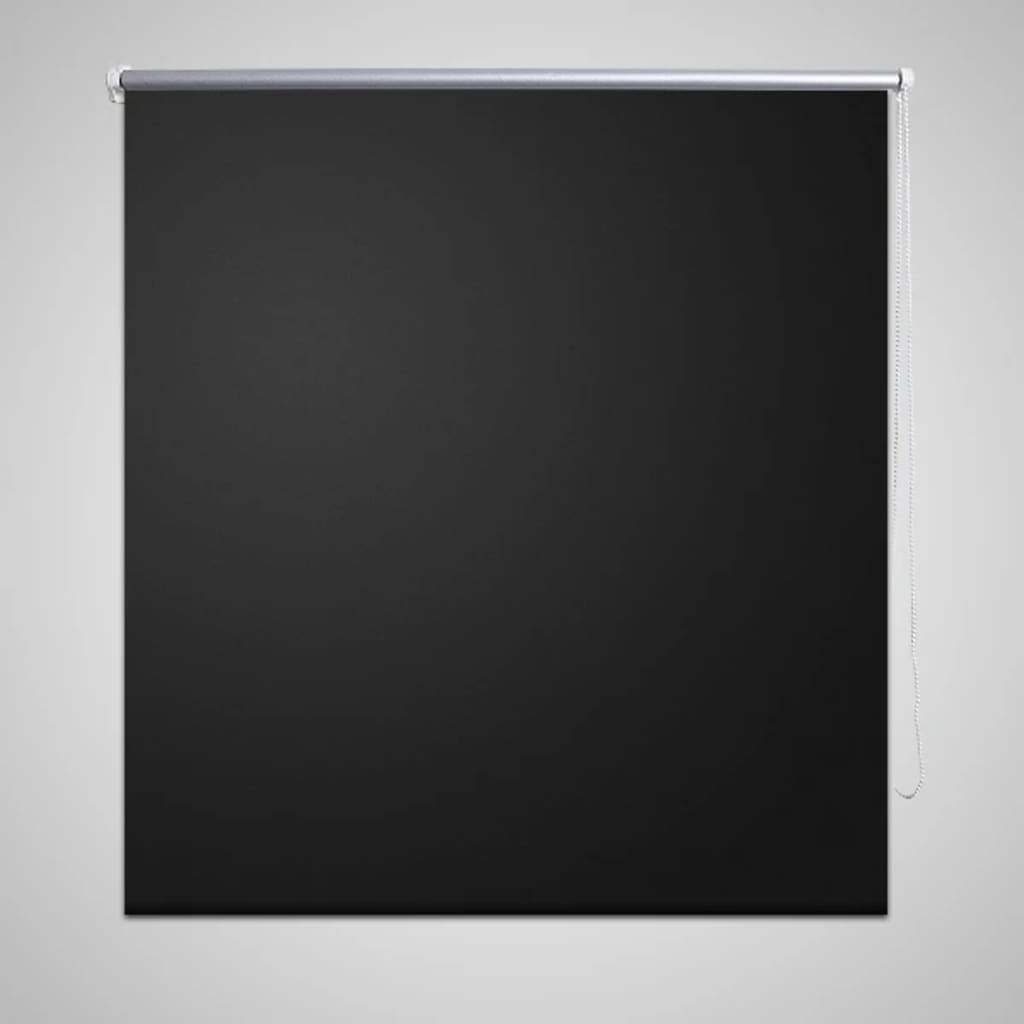 vidaXL Рулонна Штора Світлонепроникна Чорний 120х230 см