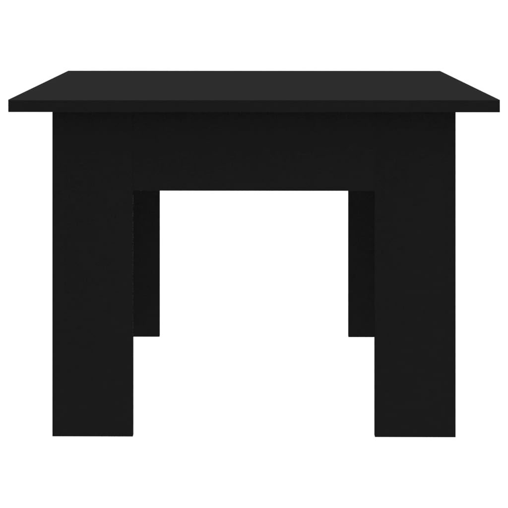 vidaXL Журнальний столик Чорний 100x60x42 см ДСП
