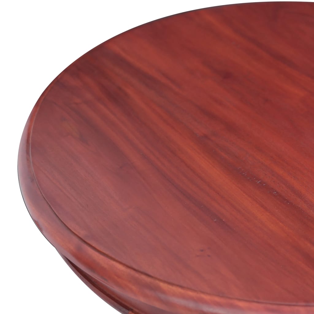 vidaXL Приставний столик Коричневий 50x50x65 см Масив червоного дерева