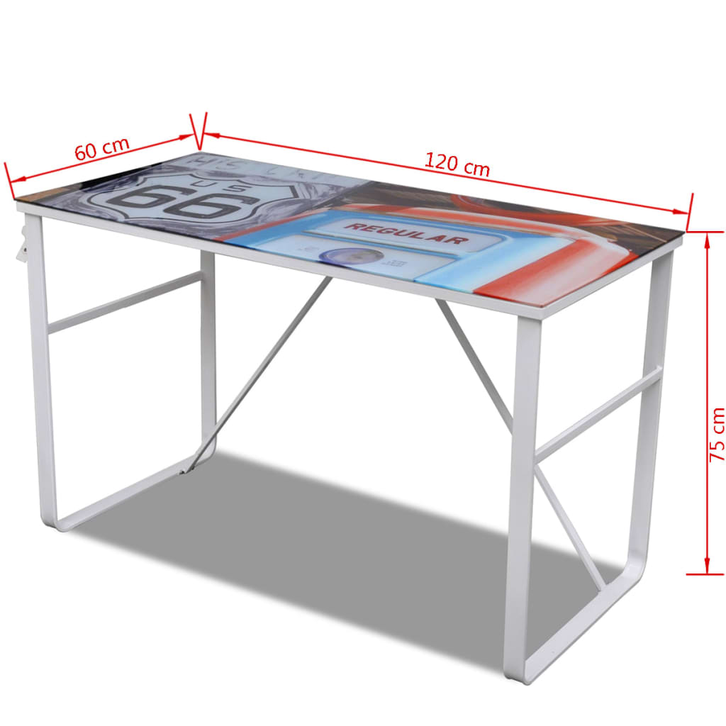vidaXL Унікальний прямокутний стіл