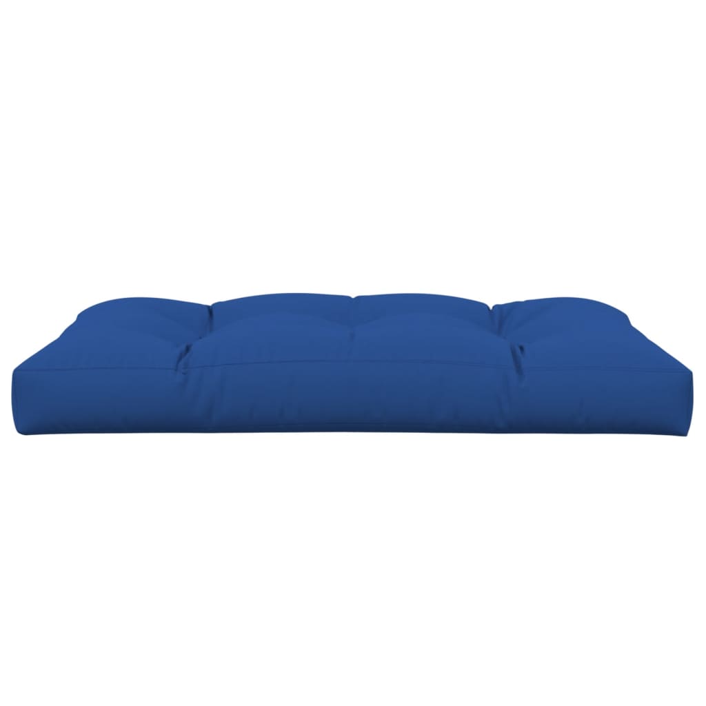 vidaXL Подушка для дивана з піддонів Яскраво-синій 120x80x10 см