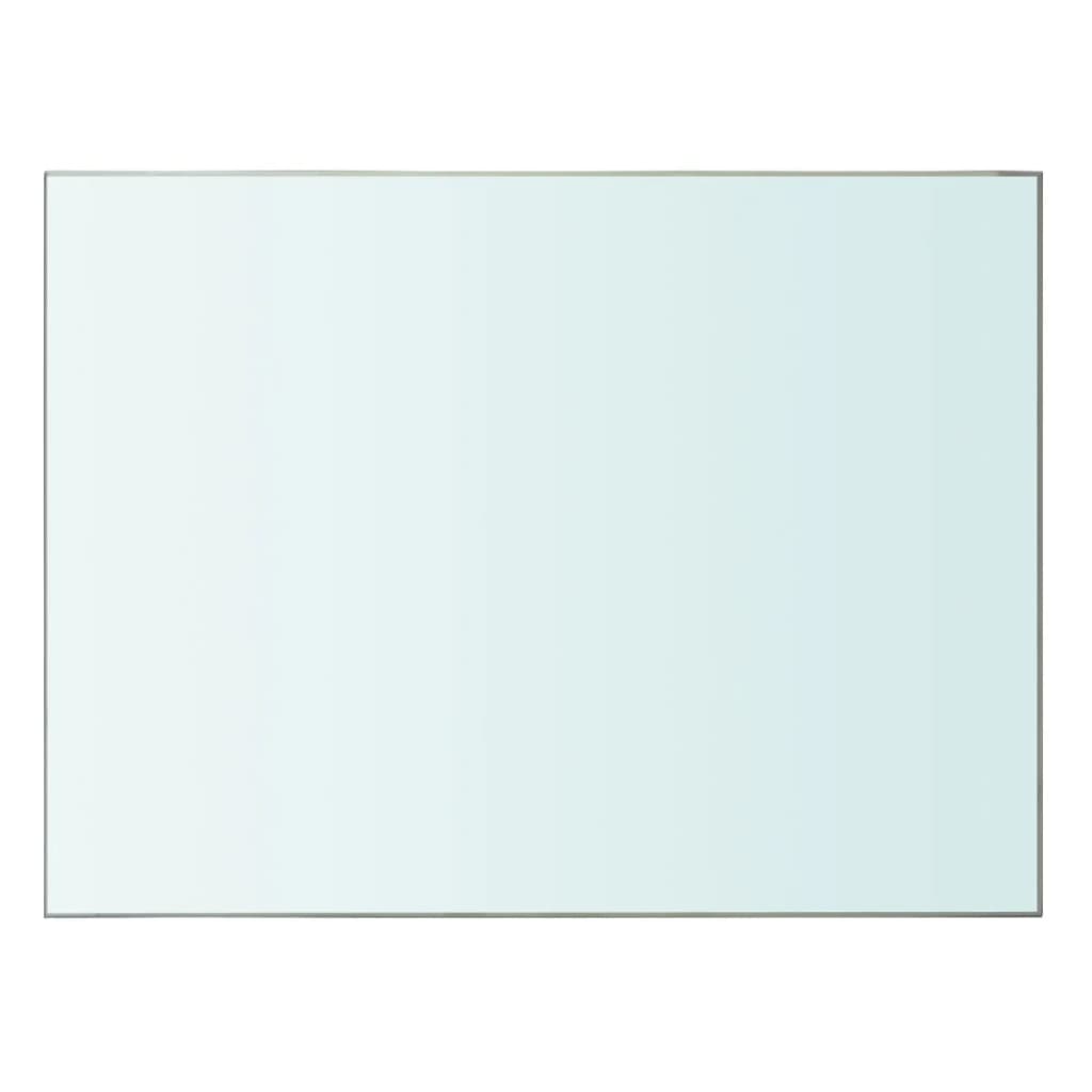 vidaXL Скляна панель для полиці Прозорий 40х30 см