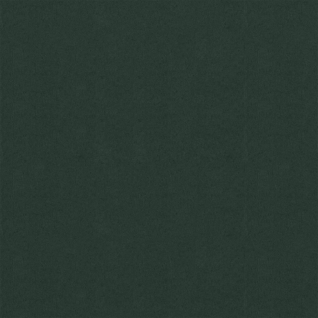 vidaXL Балконна Ширма Темно-Зелений 75x500 см Тканина Оксфорд