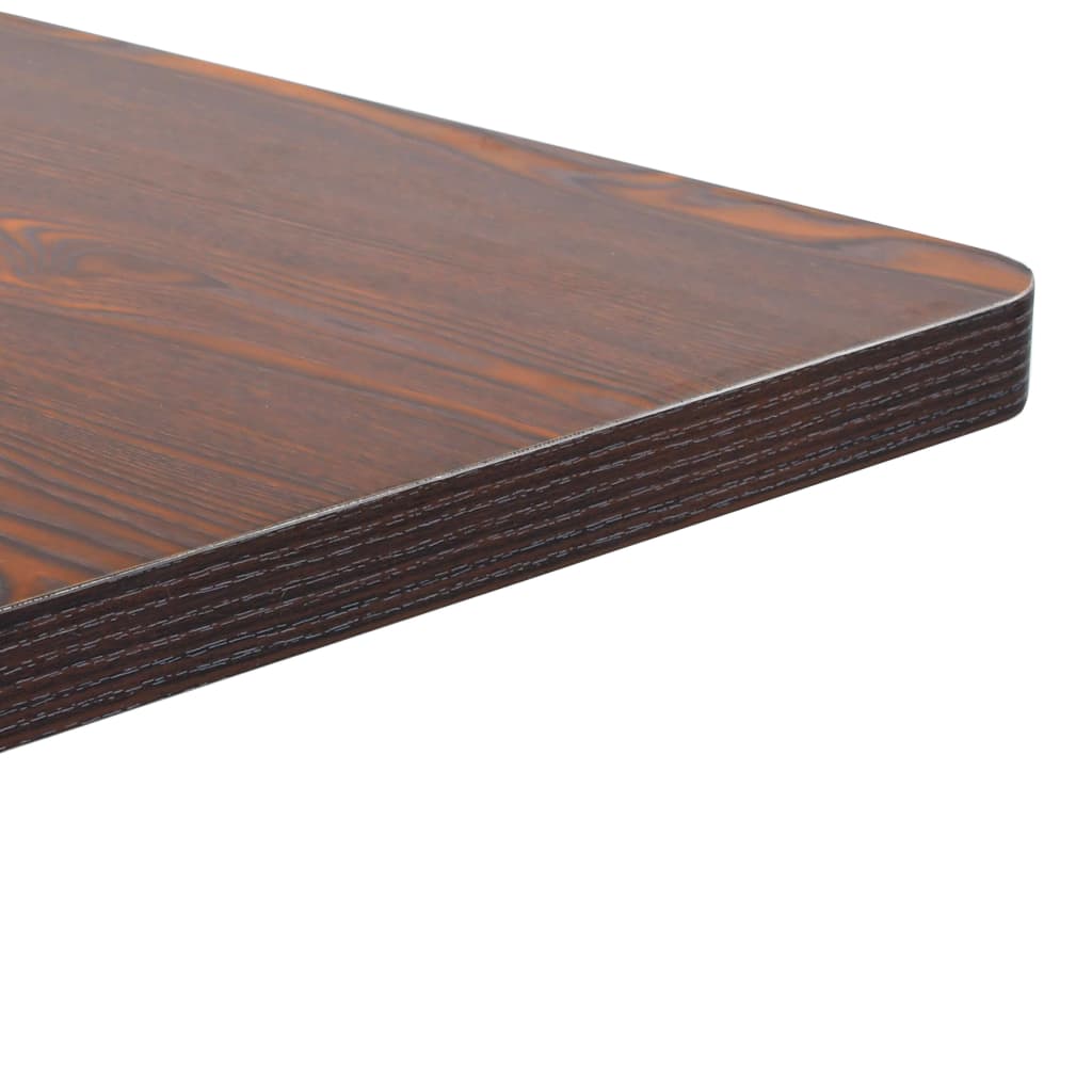 vidaXL Столик для бістро Темно-коричневий 60x60 см МДФ