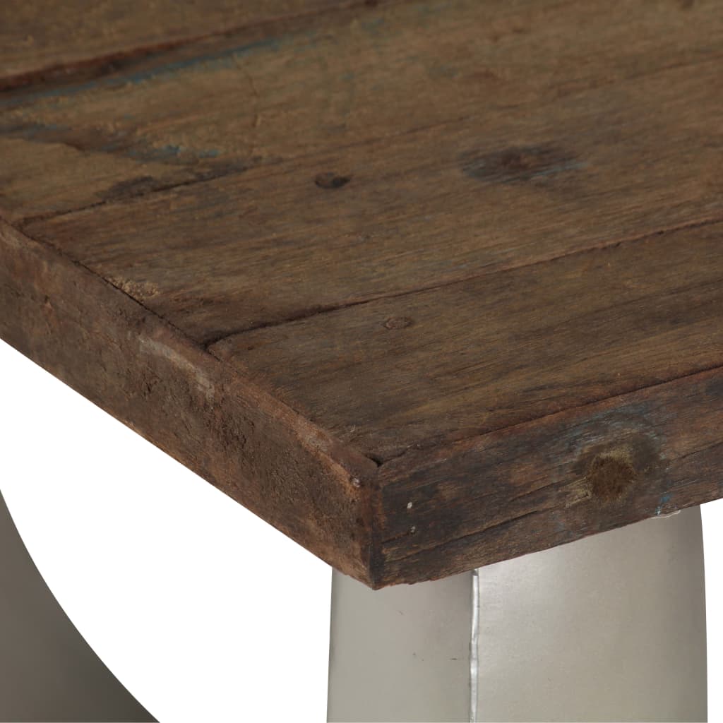 vidaXL Журнальний столик "Opium" 110x60x35 см Відновлена деревина
