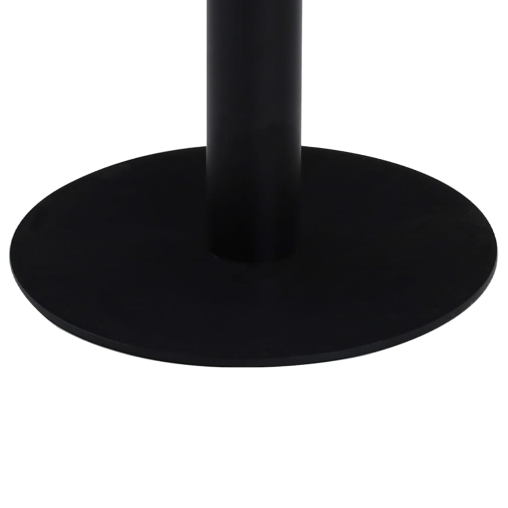 vidaXL Столик для бістро Темно-коричневий 50 см МДФ