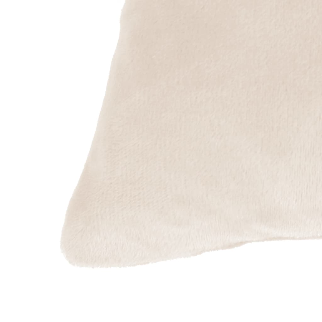 vidaXL Комплект подушок 2 од. Тьмяно-білий 40х60 см Тканина