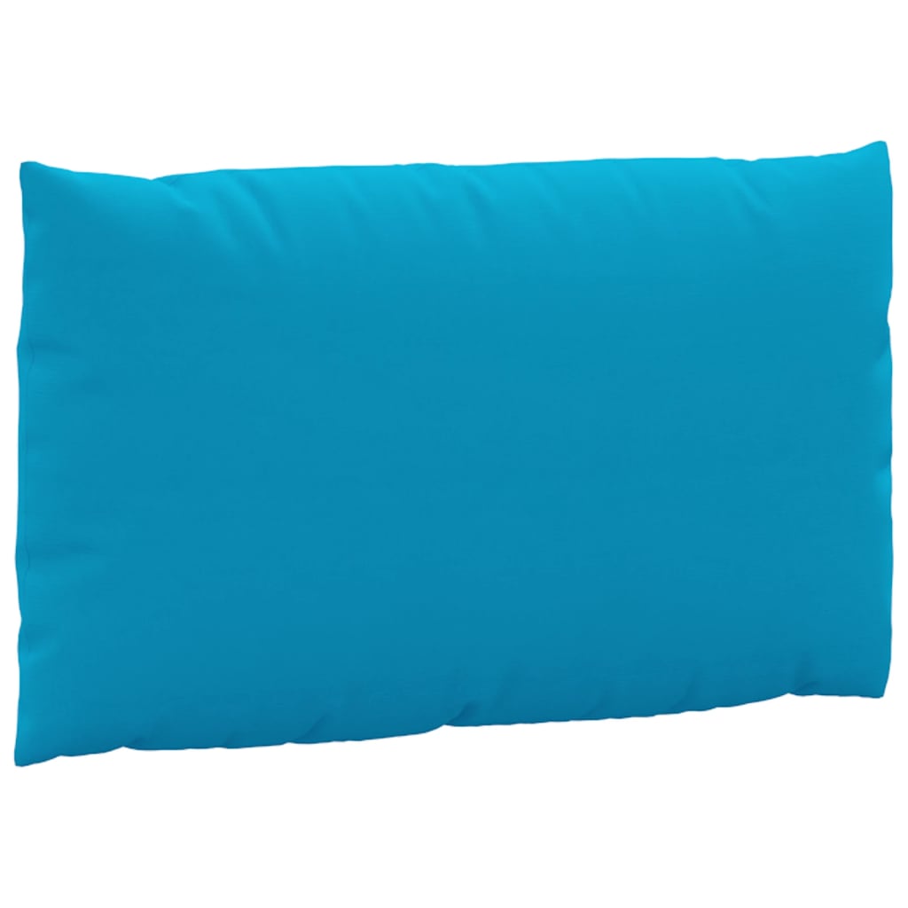 vidaXL Подушки для дивана з піддонів 3 шт Блакитний Тканина