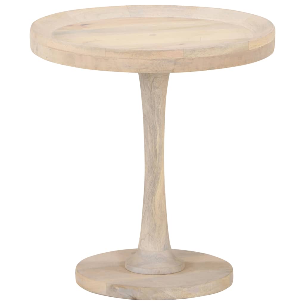 vidaXL Приставний столик Ø50x55 см Масив дерева манго