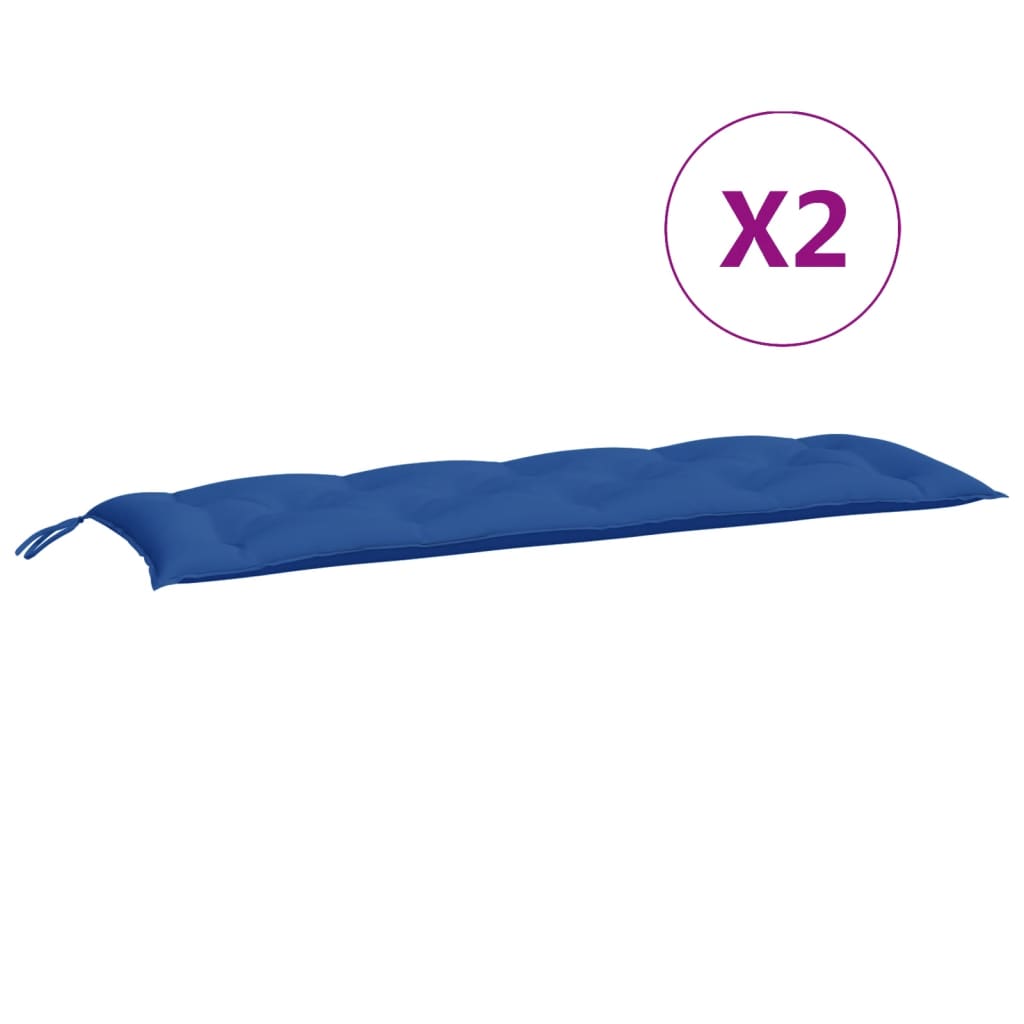 vidaXL Подушка для Гойдалки Синій 150 см Тканина