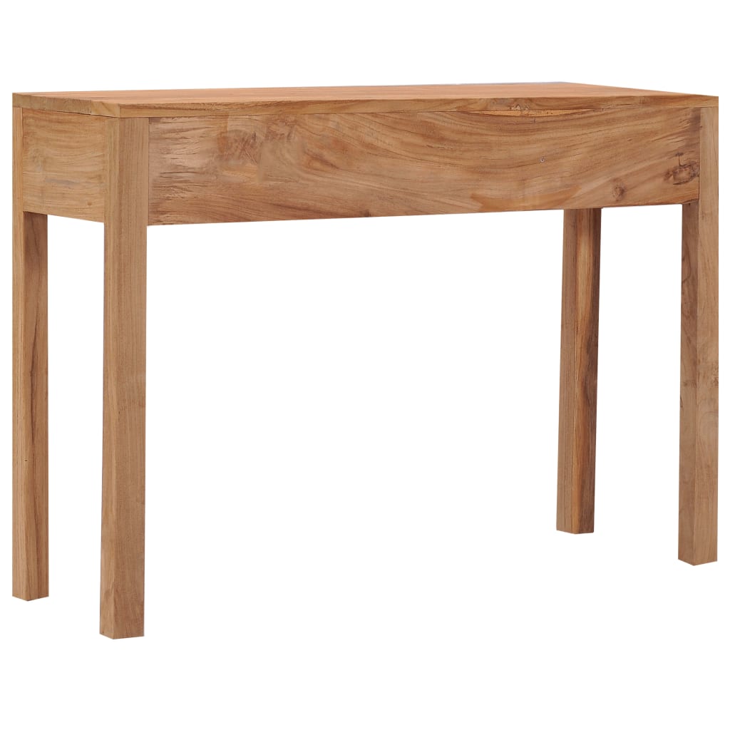 vidaXL Консольний стіл 110x35x75 см Масив тикового дерева