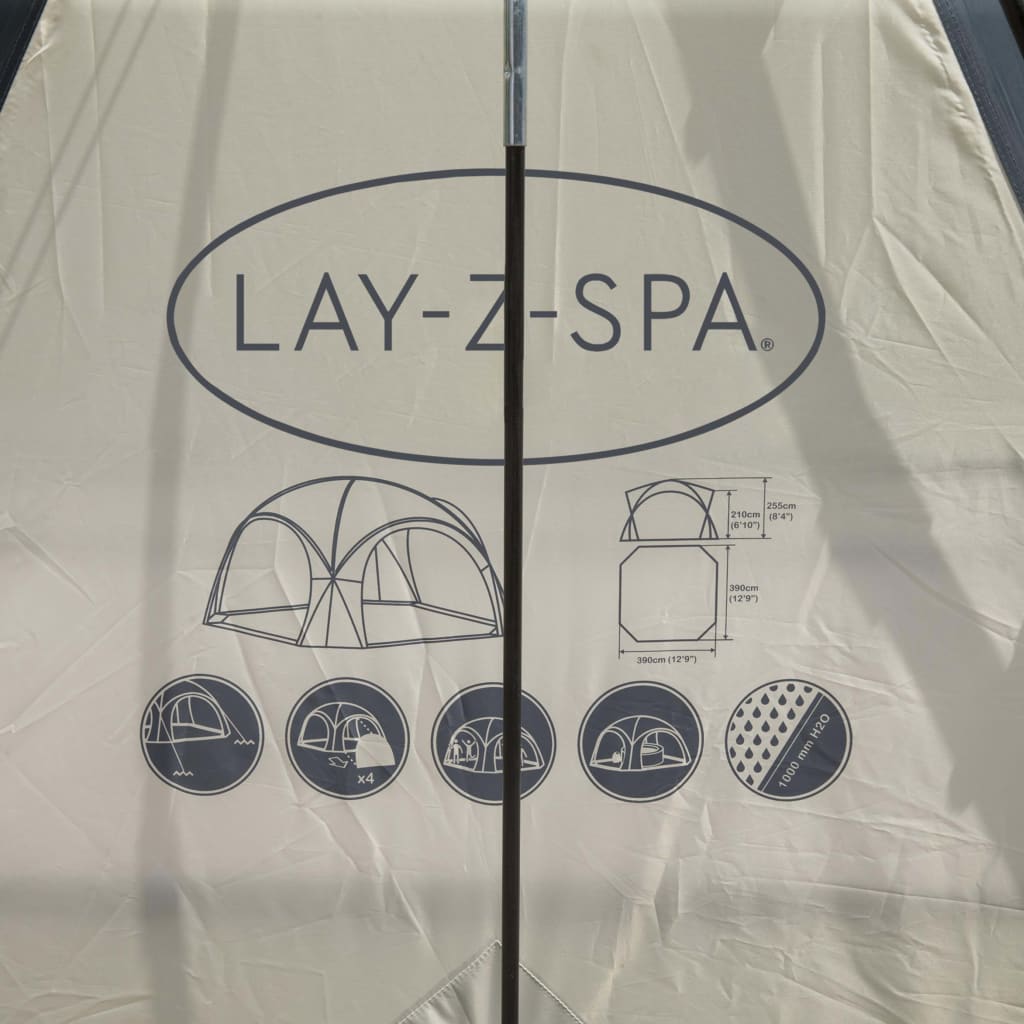 Bestway Купольний намет Lay-Z-Spa для гідромасажних ванн 390x390x255см