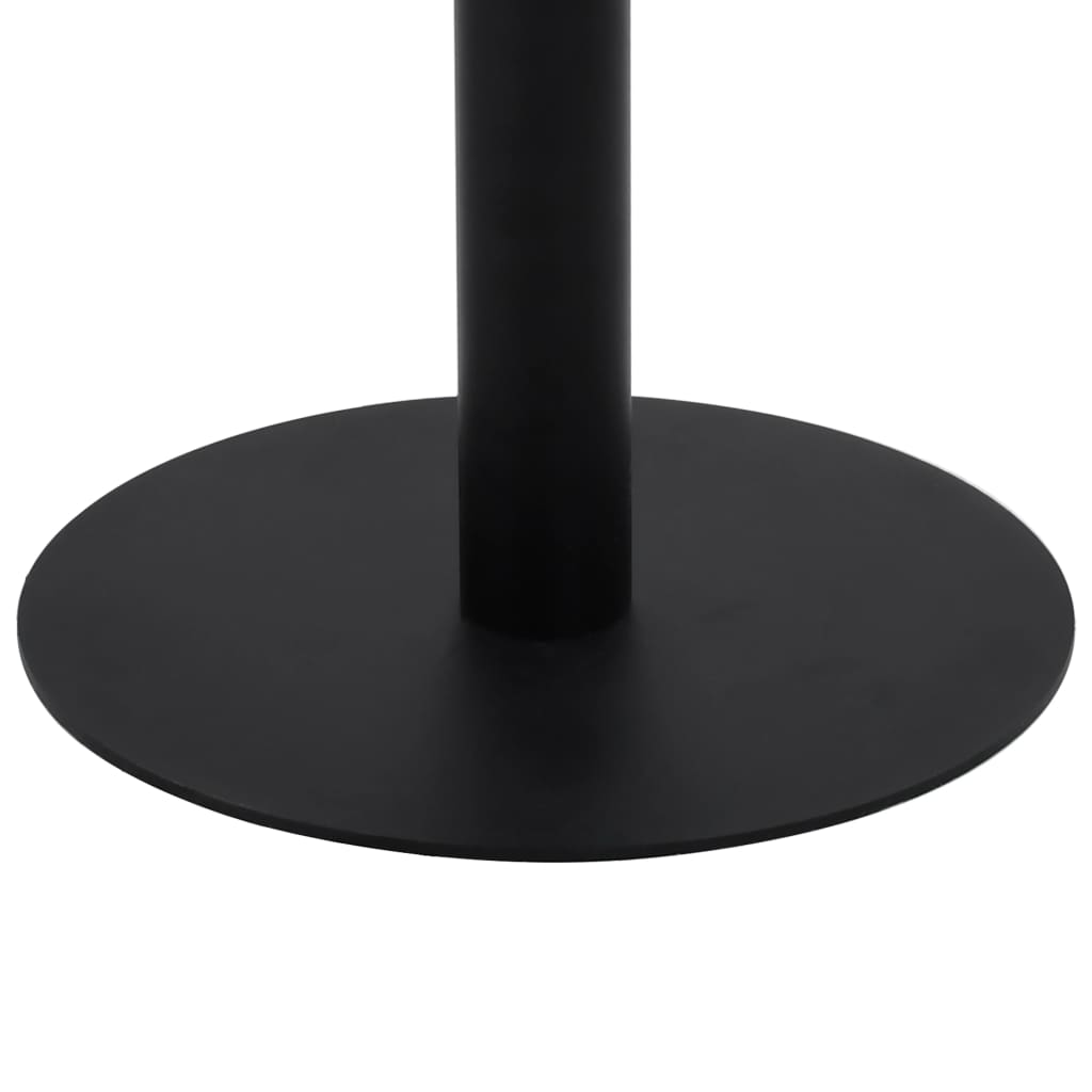 vidaXL Столик для бістро Світло-коричневий 80 см МДФ