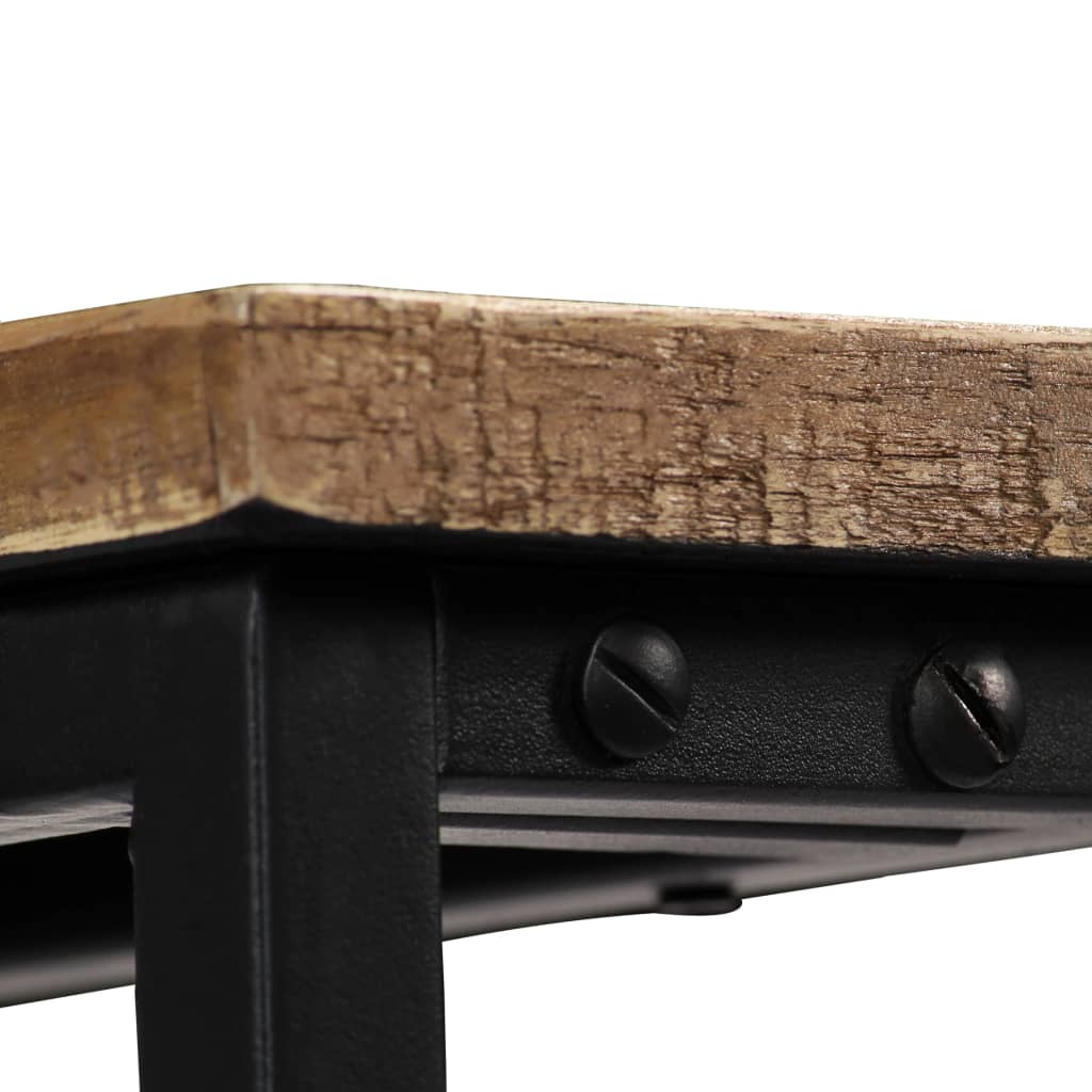 vidaXL Консольний стіл 90х30х76 см Масив відновленої тикової деревини
