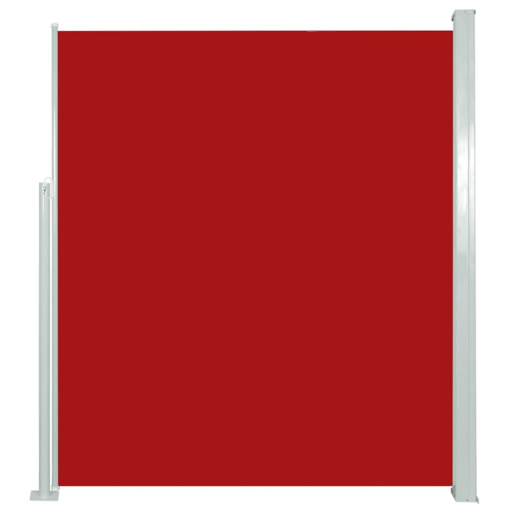 vidaXL Бічний тент для дворика і тераси Червоний 180х300 см