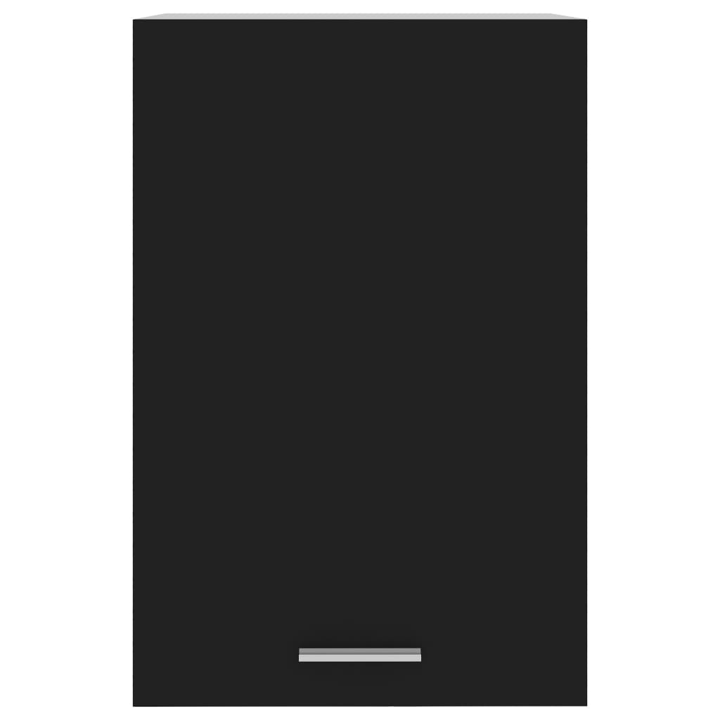 801253 vidaXL Hanging Cabinet Black 39,5x31x60 cm Chipboard