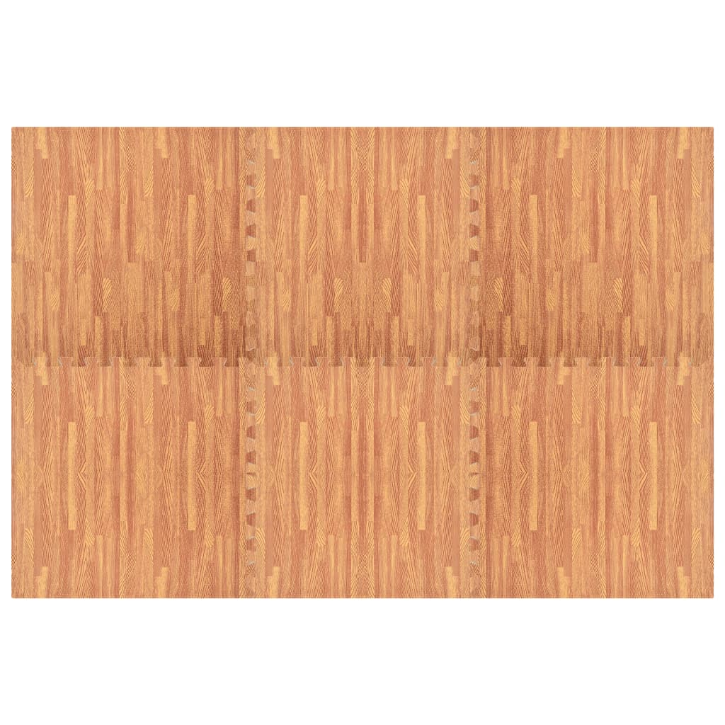 vidaXL Килимки для Підлоги 6 шт Текстура Деревини 2,16 м² Спінений ЕВА