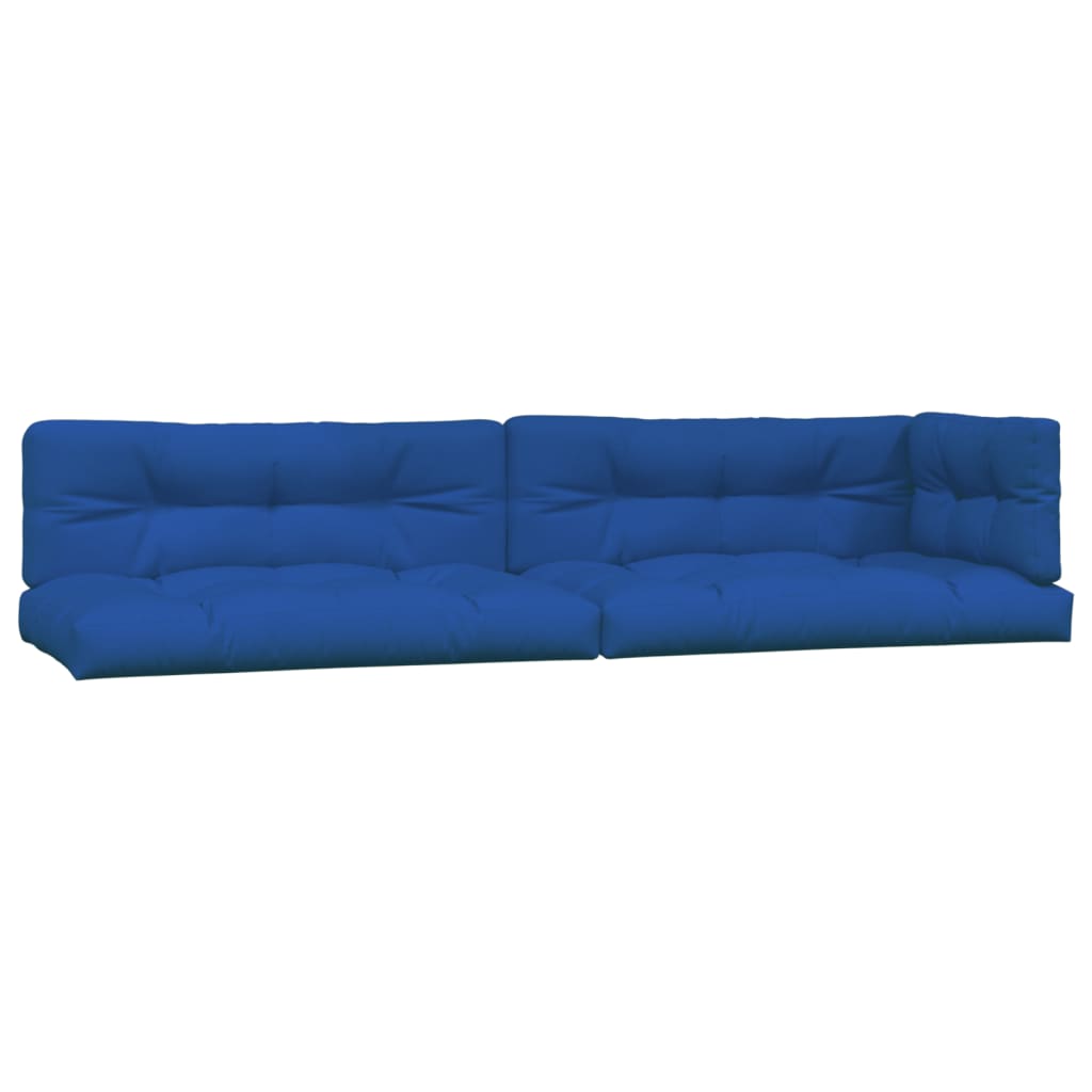 vidaXL Подушки для дивана з піддонів 5 шт Яскраво-синій
