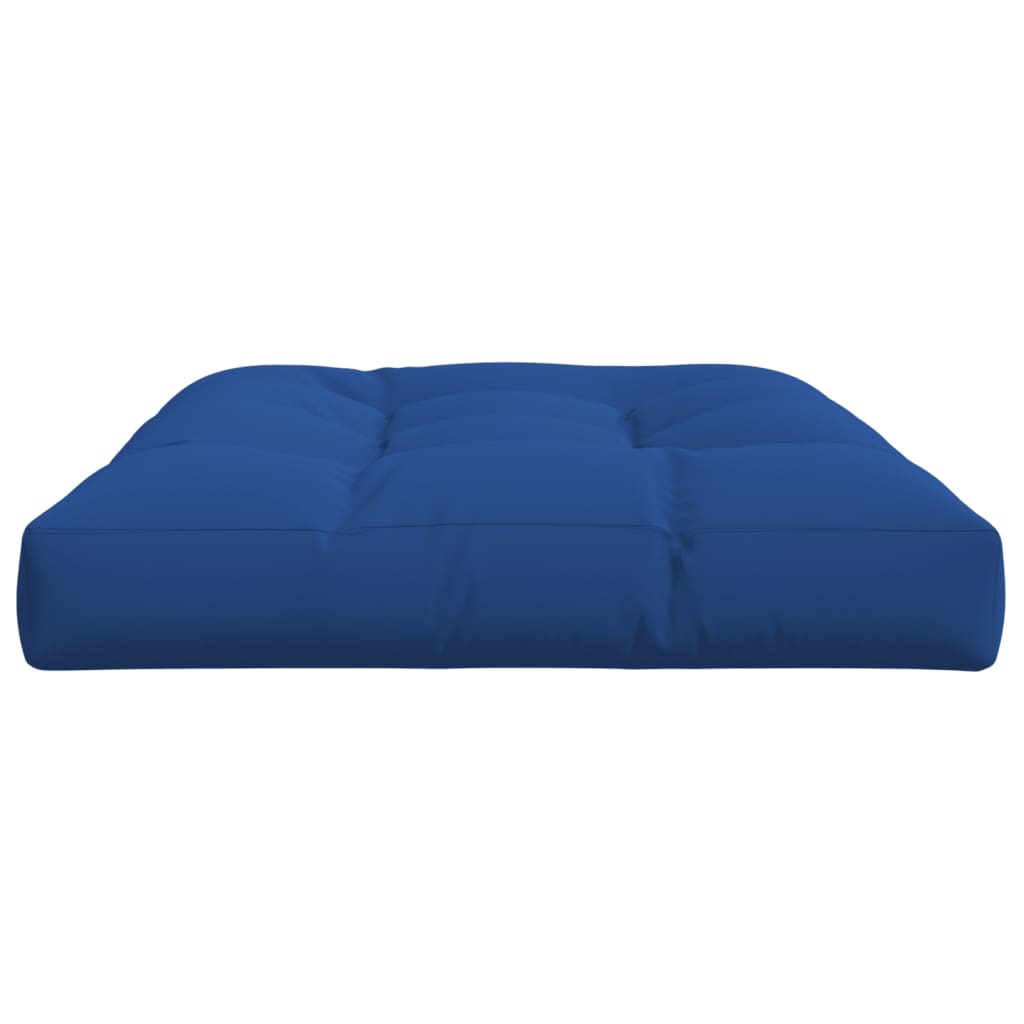 vidaXL Подушка для дивана з піддонів Яскраво-синій 120x80x10 см