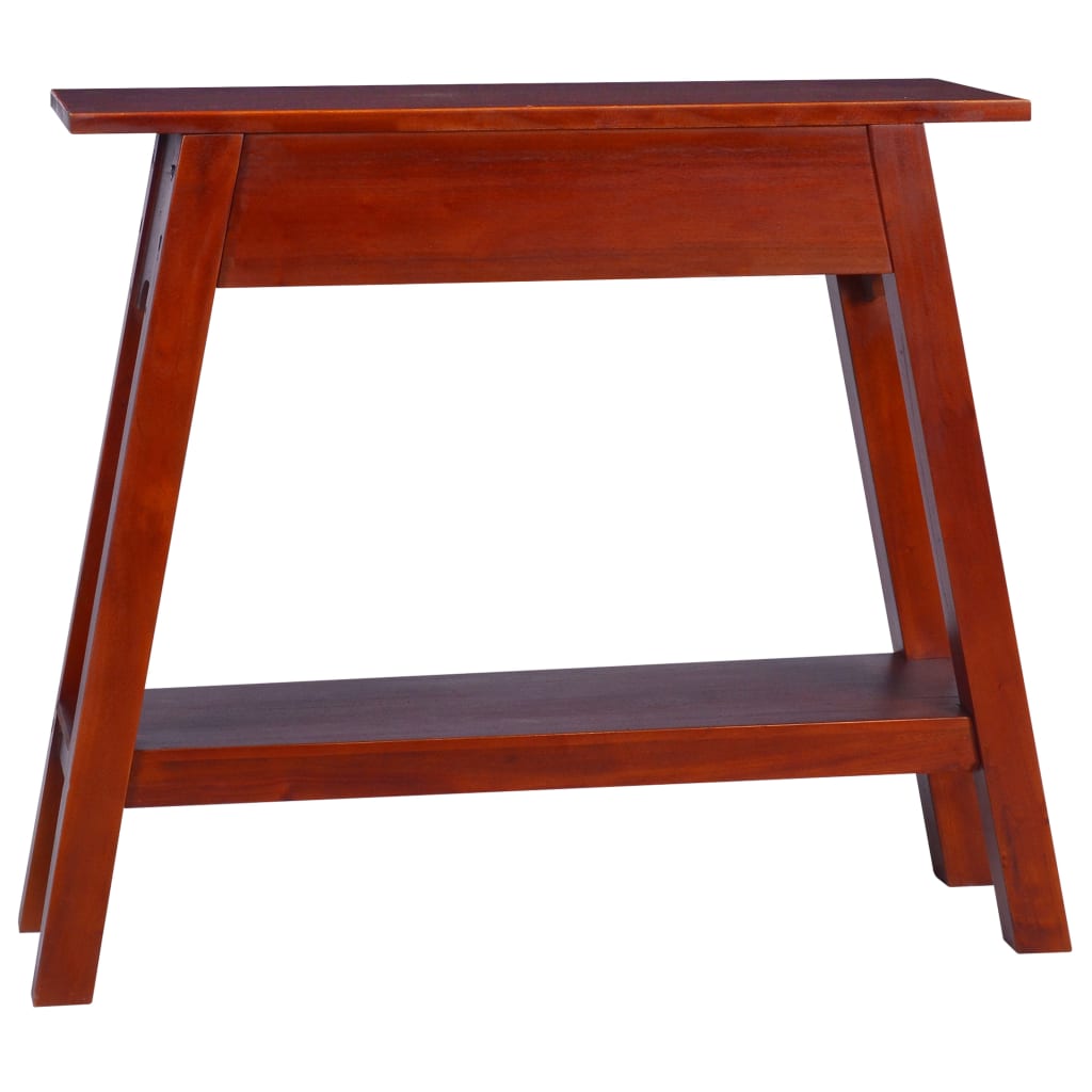 vidaXL Консольний стіл Коричневий 90x30x75 см Масив червоного дерева