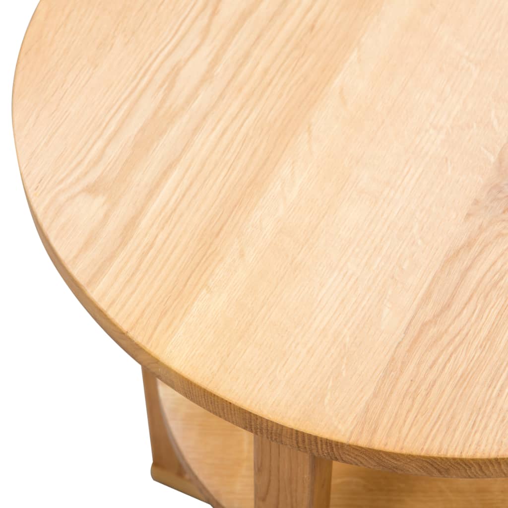 vidaXL Приставний столик 40x50 см Масив дуба