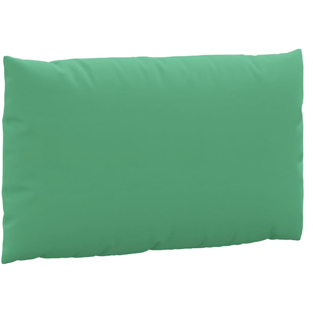 vidaXL Подушки для дивана з піддонів 3 шт Зелений Тканина