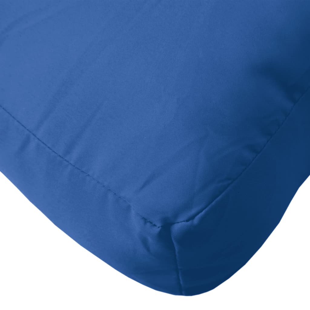 vidaXL Подушка для дивана з піддонів Яскраво-синій 120x40x10 см