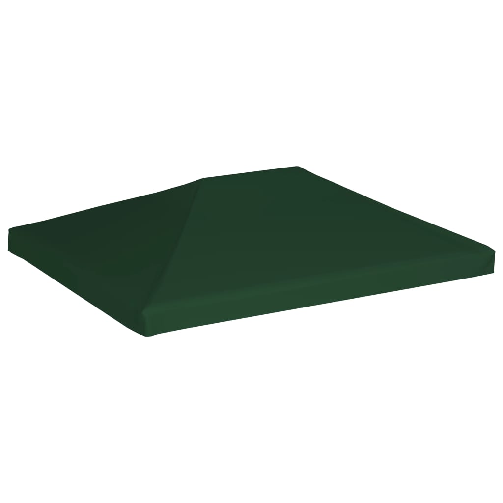 vidaXL Покриття для Альтанки 310 г/м² Зелений 4x3 м