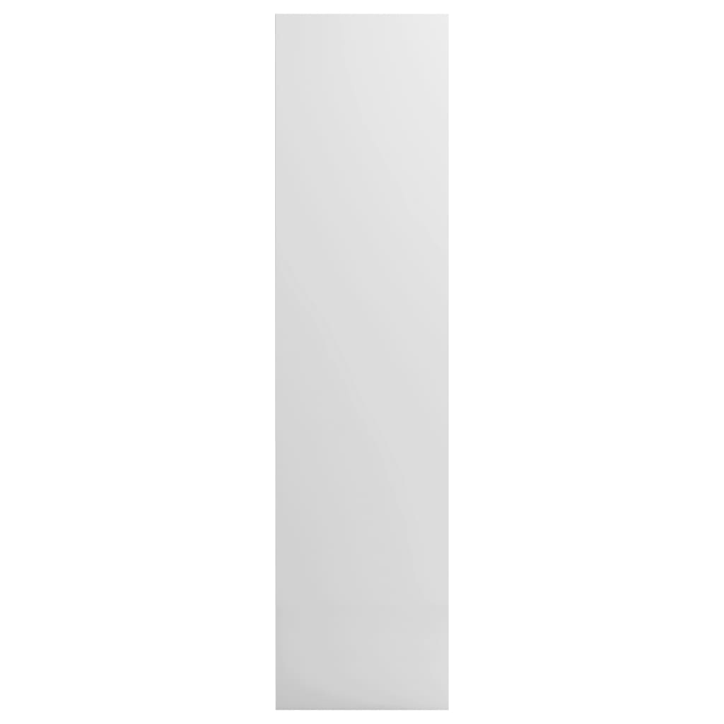 800240 vidaXL Wardrobe High Gloss White 50x50x200 cm Chipboard