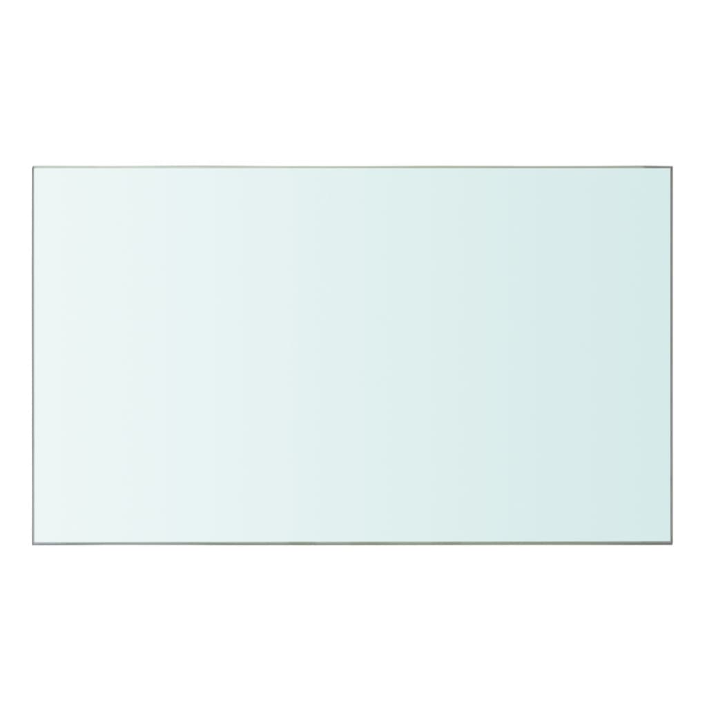 vidaXL Скляна панель для полиці Прозорий 50х30 см
