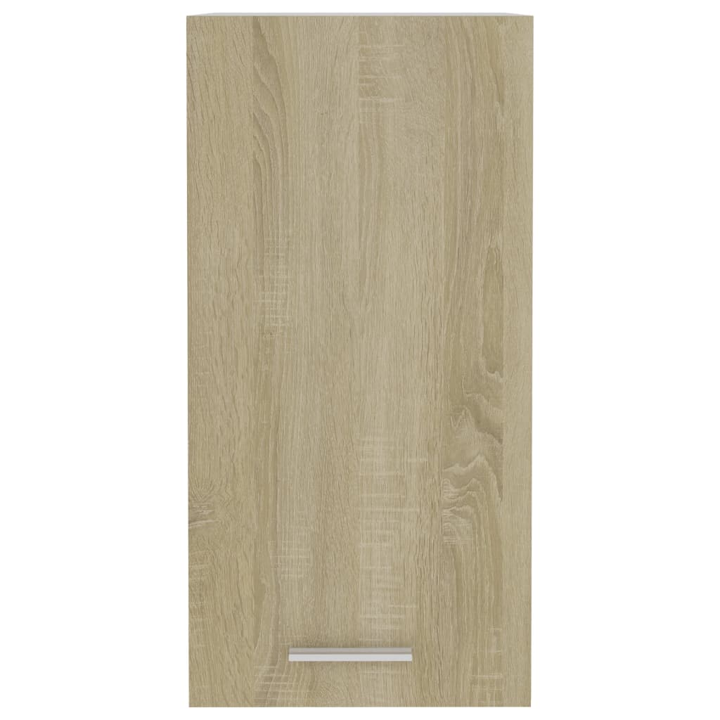801247 vidaXL Hanging Cabinet Sonoma Oak 29,5x31x60 cm Chipboard